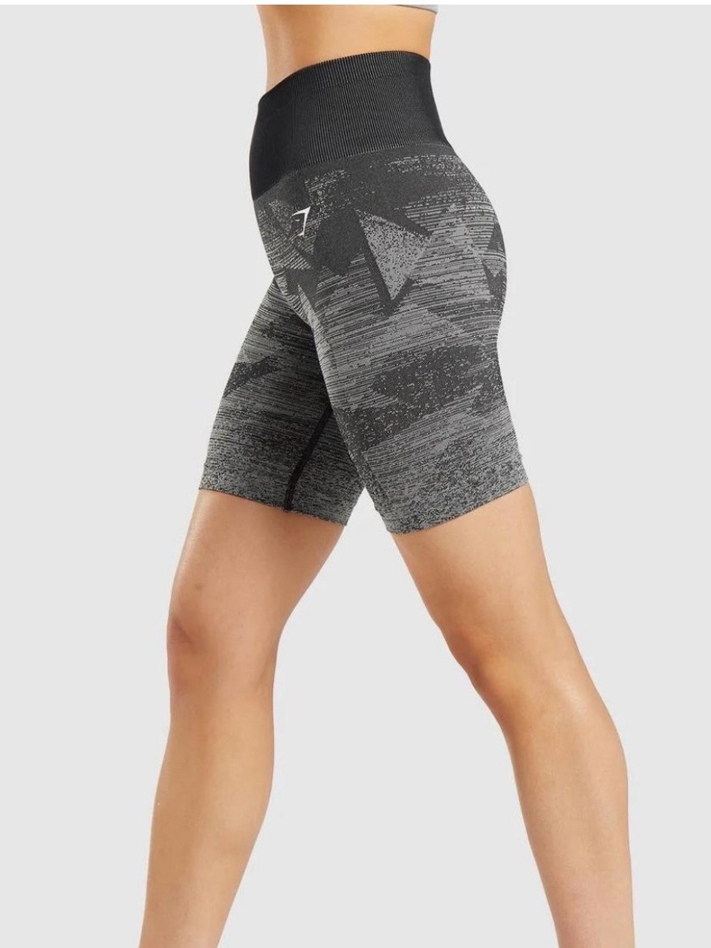 Gymshark Adapt Ombré Seamless Bike Shorts XS Black CrossFit Gym